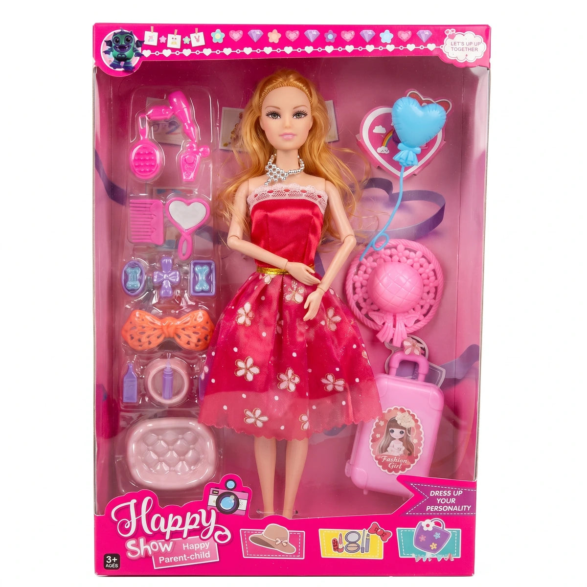 Muñeca Viajera Surtida Para Niña