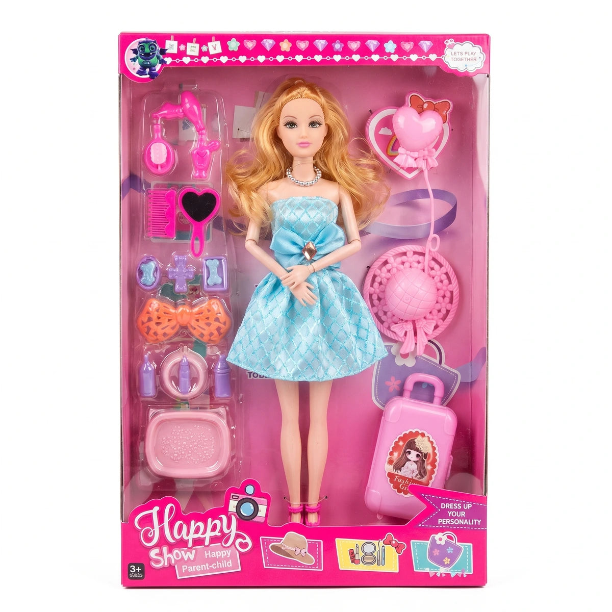 Muñeca Viajera Surtida Para Niña