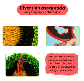 Juego Tiro Al Blanco Juego de Lanzamiento Y Precisión Para Niños Y Niñas