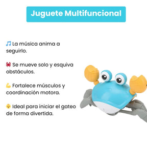 Cangrejo Pilas Inteligente Para Bebés Con Sonidos