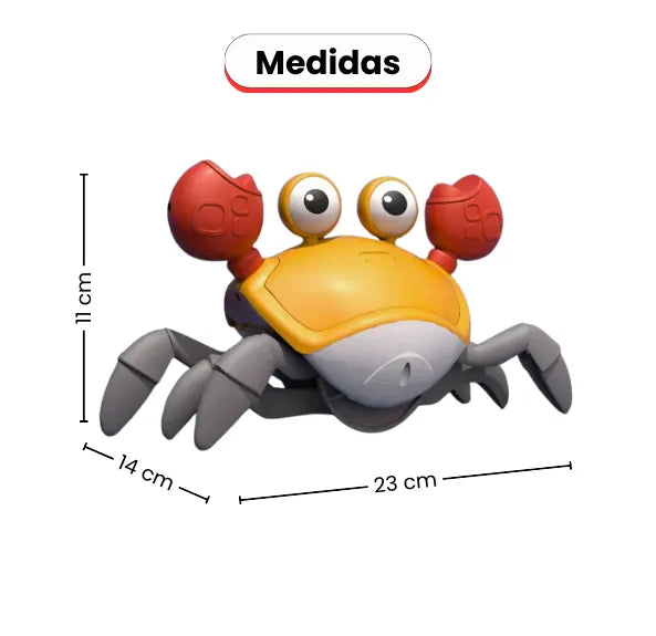 Cangrejo Pilas Inteligente Para Bebés Con Luces y Música
