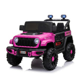 Montable Campero Mediano Para Niña Con Control Remoto, Bluetooth, Luces LED Y Sonidos