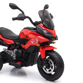 Montable Moto HD Infantil 3 Ruedas Con Luces LED, Sonidos, Bluetooth, USB Y Micrófono