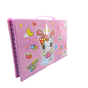 Set Arte Por 86 Piezas Para Niñas Y Niños