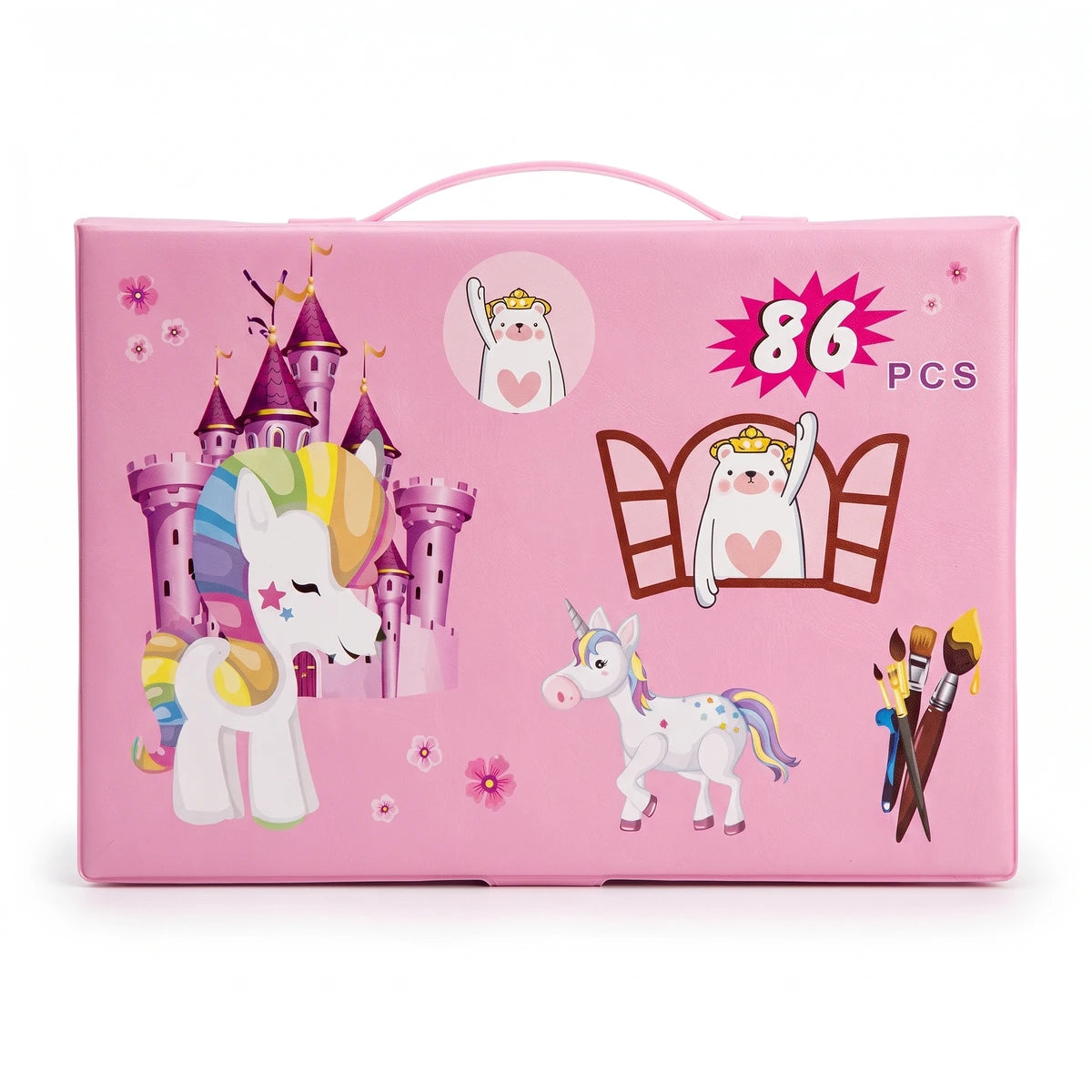 Set Arte Por 86 Piezas Para Niñas