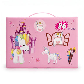 Set Arte Por 86 Piezas Para Niñas