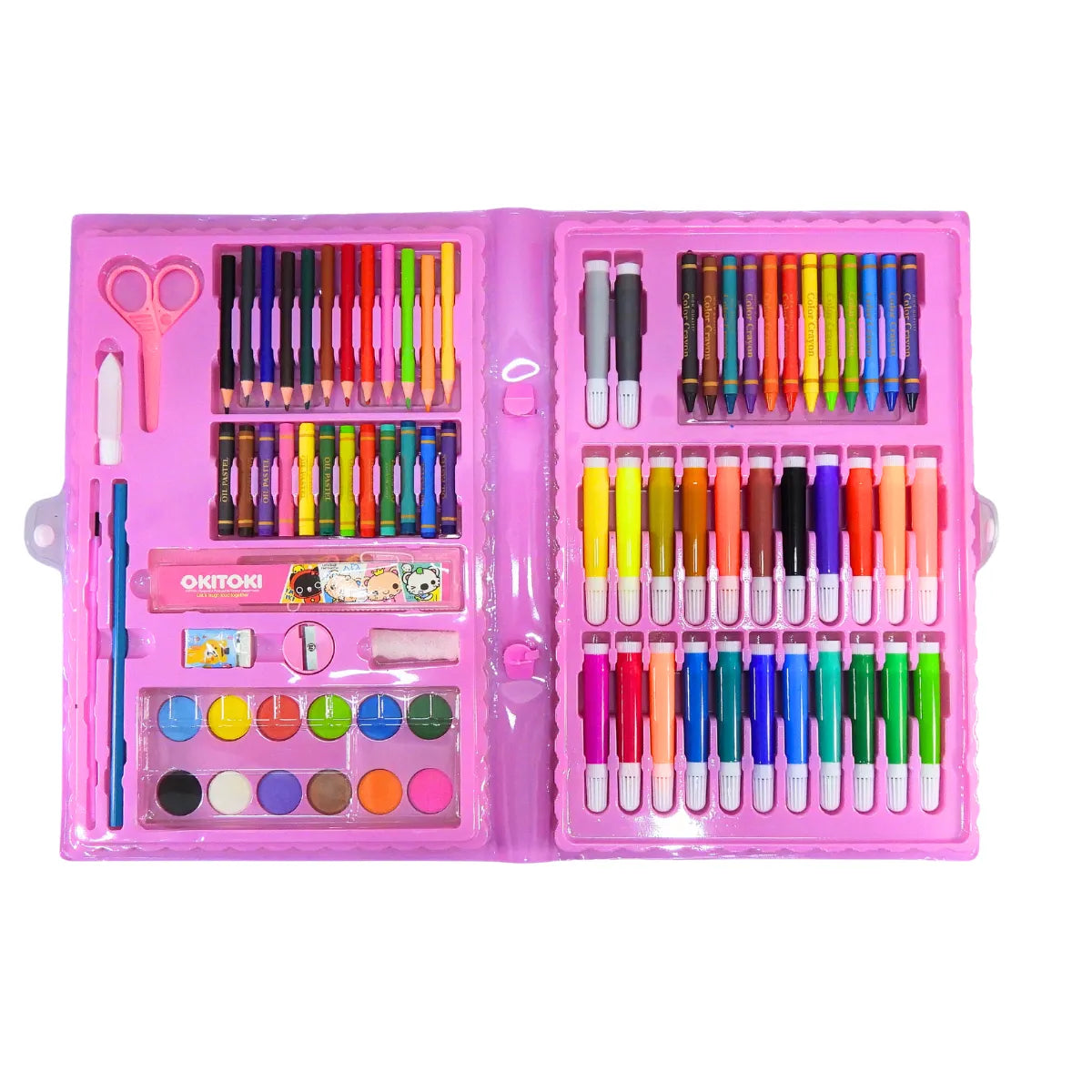 Set Arte Por 86 Piezas Para Niñas Y Niños