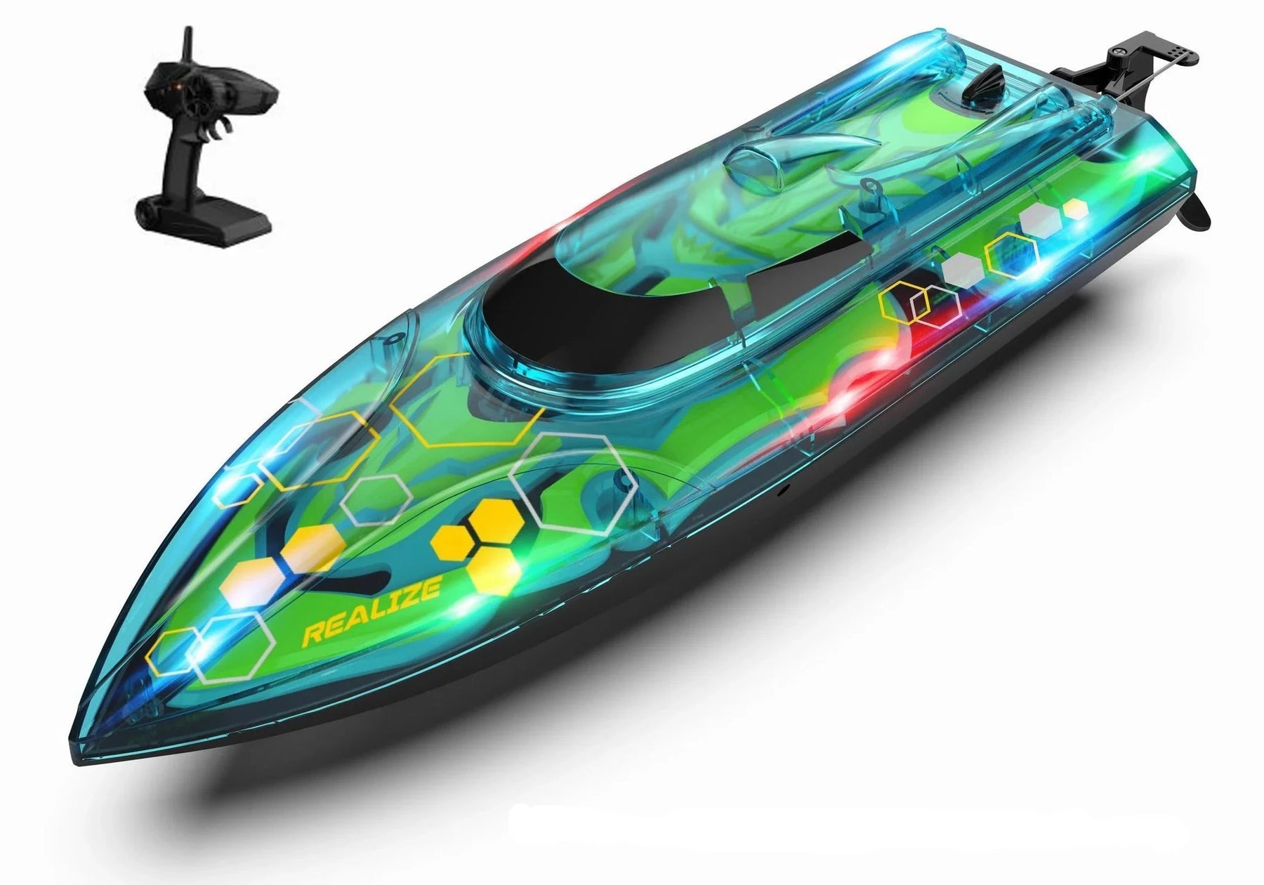 Lancha top teledirigida niños