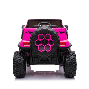 Montable Campero Grande con Control Remoto, Luces, Sonidos y Bluetooth