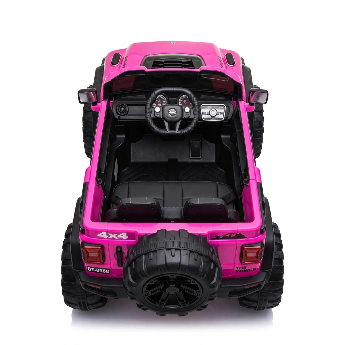 Montable Campero Grande con Control Remoto, Luces, Sonidos y Bluetooth
