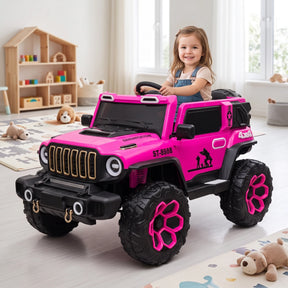 Montable Campero Grande con Control Remoto, Luces, Sonidos y Bluetooth