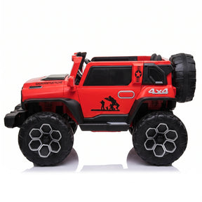 Montable Campero Grande con Control Remoto, Luces, Sonidos y Bluetooth