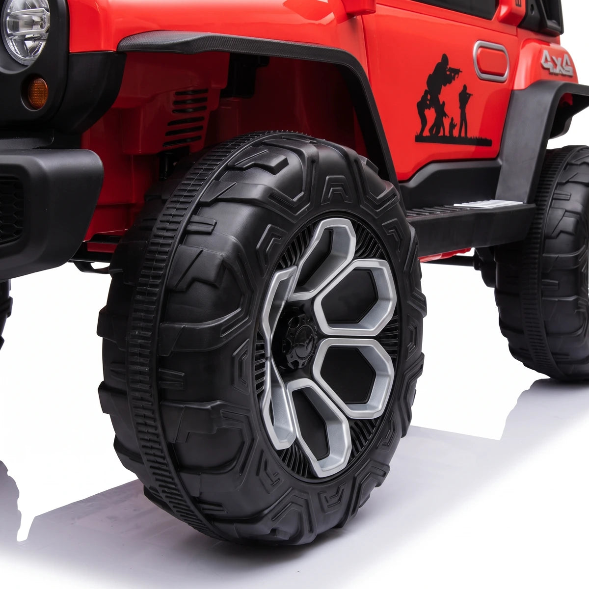 Montable Campero Grande con Control Remoto, Luces, Sonidos y Bluetooth
