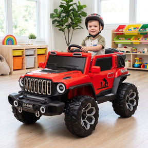 Montable Campero Grande con Control Remoto, Luces, Sonidos y Bluetooth