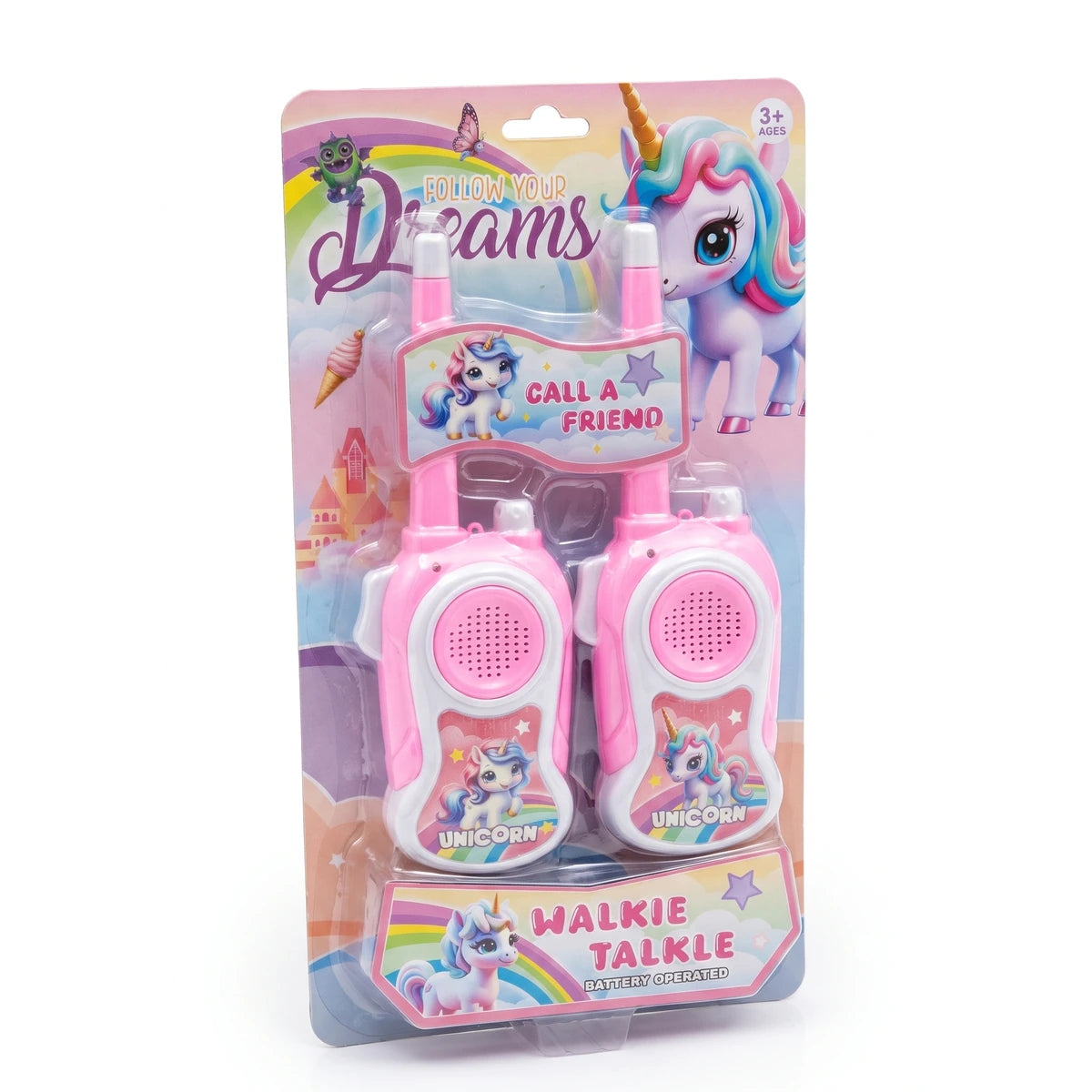 Walkie Talkie Unicornio Para Niña
