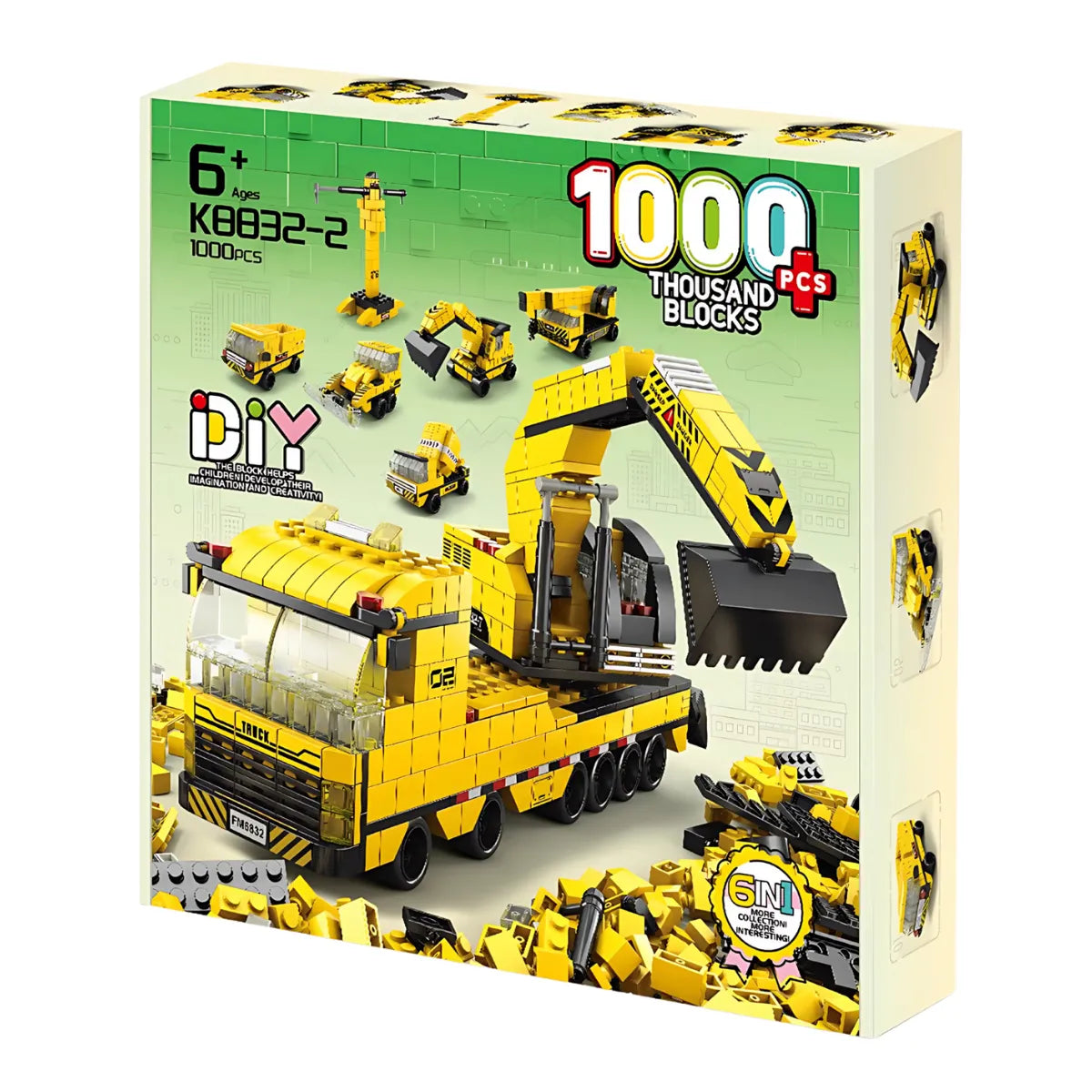 Bloque Construcción 1000 Piezas