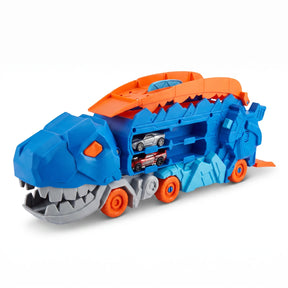 Pista Niñera Dinosaurio Transportadora Transformable 2 en 1 Para Niños