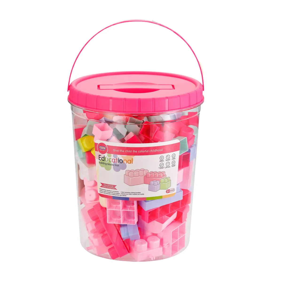 Balde De Bloques Para Niñas