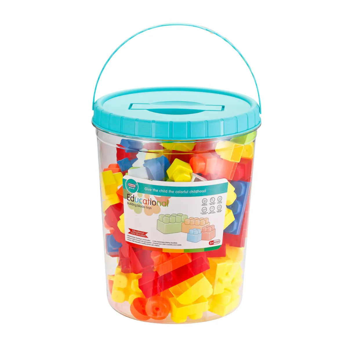 Balde De Bloques Para Niños
