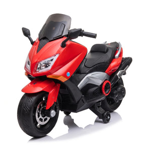 Montable Moto Max Eléctrica Infantil 12V Roja Para Niño