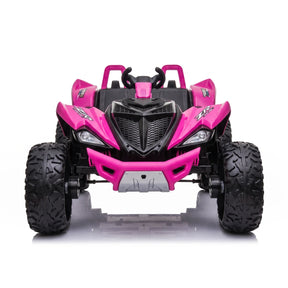 Carro Montable Buggy Eléctrico Infantil Control Remoto, Bluetooth, Luces LED