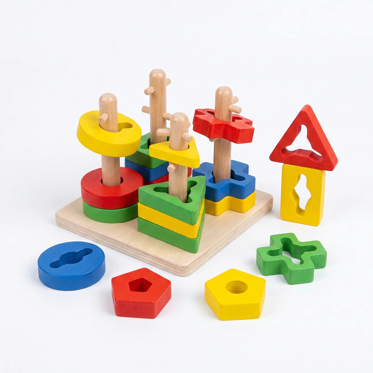 Juego de Madera Figuras