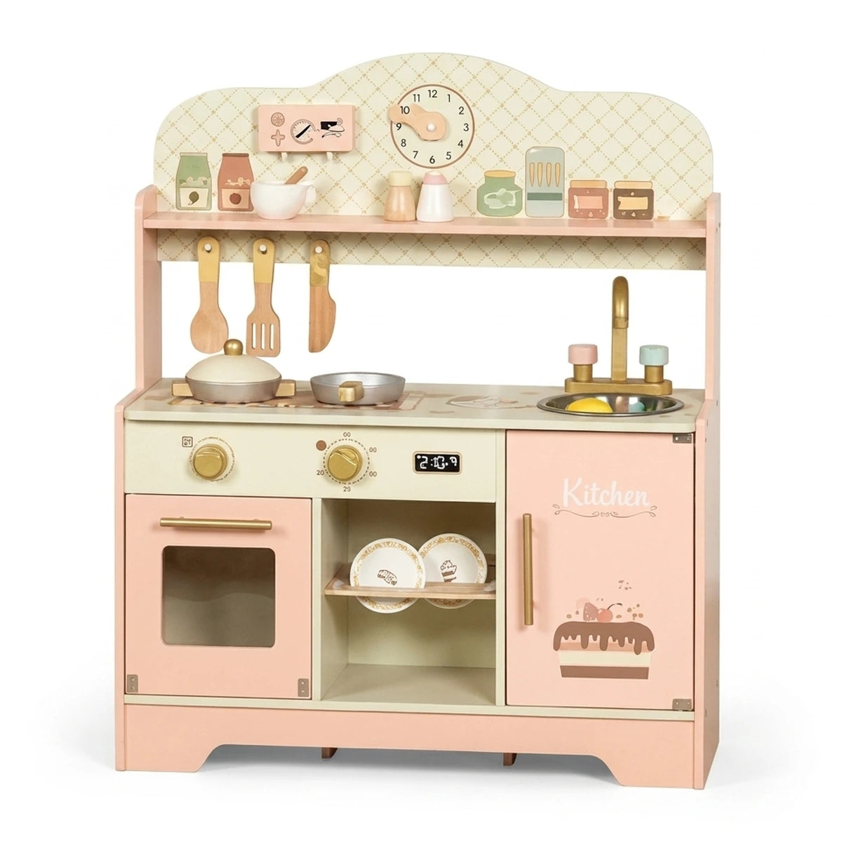 Cocina Infantil de Madera con Accesorios