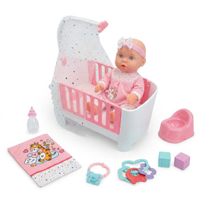 Bebe con Cuna