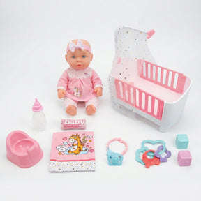 Bebe con Cuna