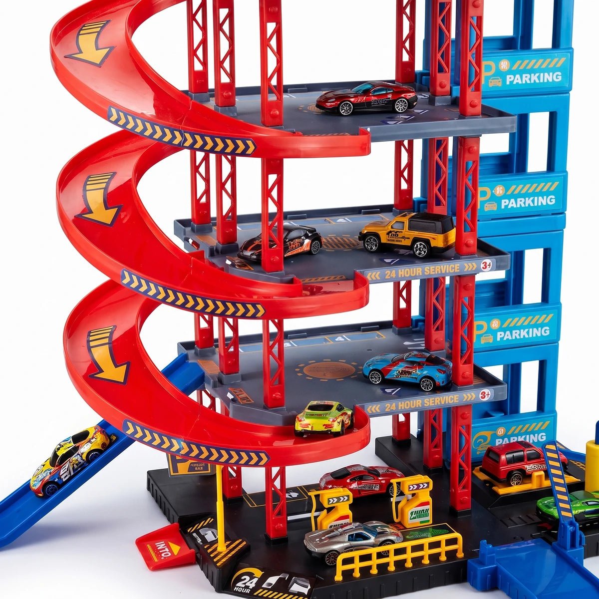 Pista Parqueadero 6 Niveles Para Niño
