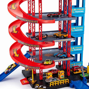Pista Parqueadero 6 Niveles Para Niño