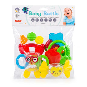 Cascabel Para Bebe Incluye 8 Piezas