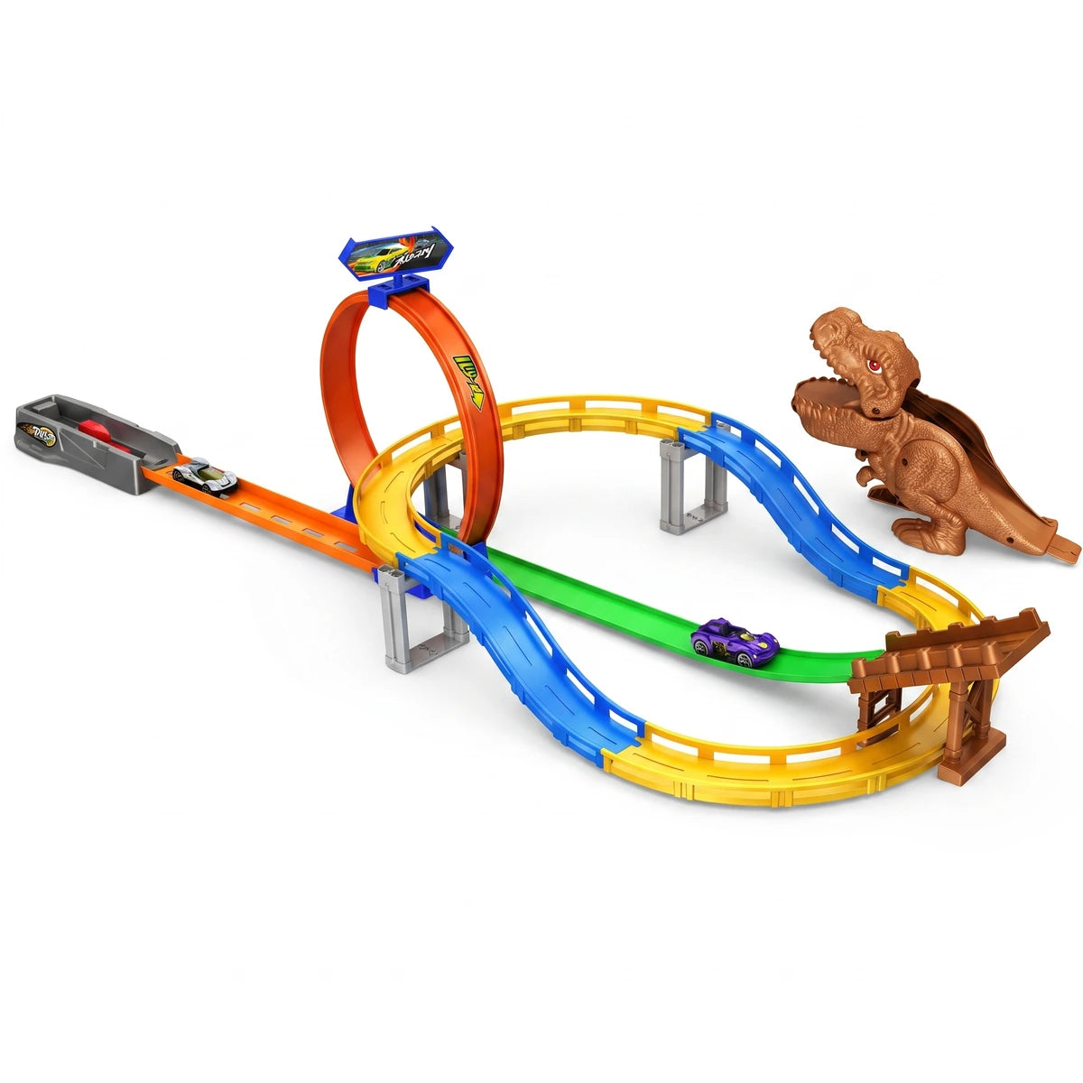 Pista Dinosaurio Giros