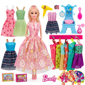 Muñeca Mas 15 Vestidos