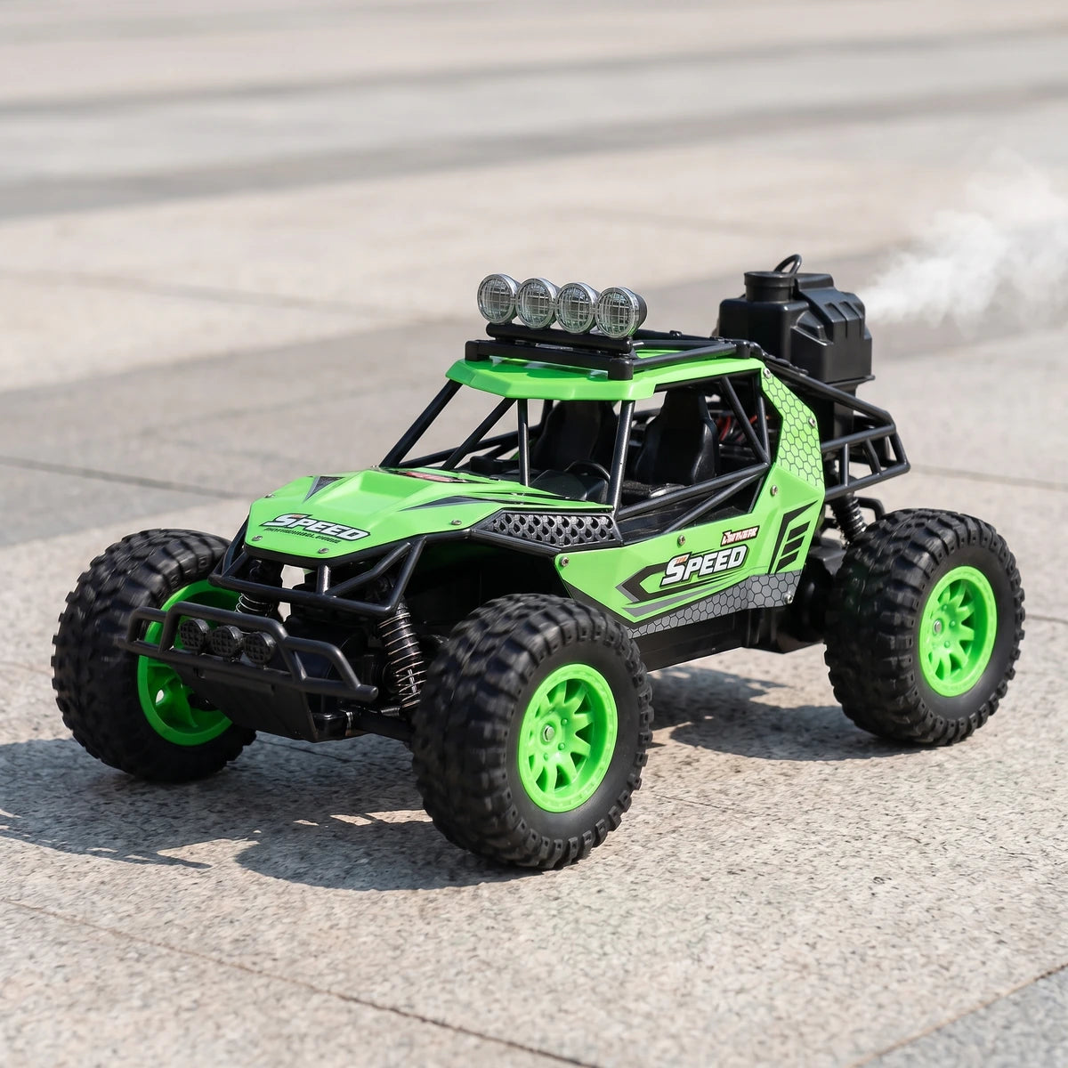 Carro A Control Remoto Rally Humo