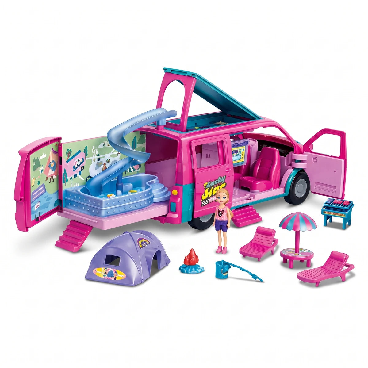 Camper Piscina Mas Muñeca