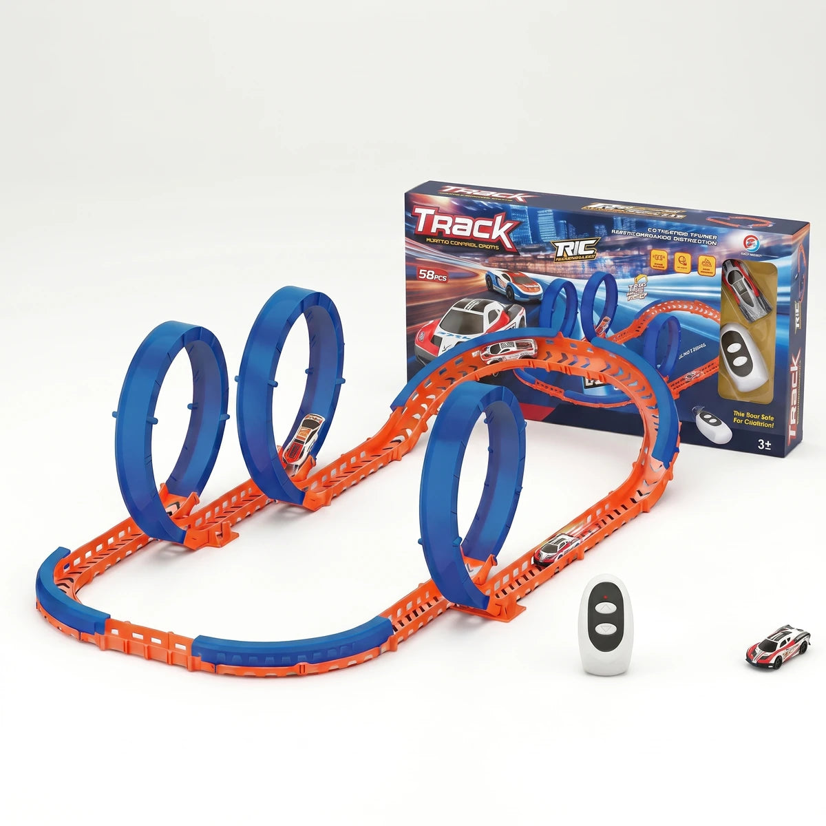 Pista Giros A Control Remoto Para Niño