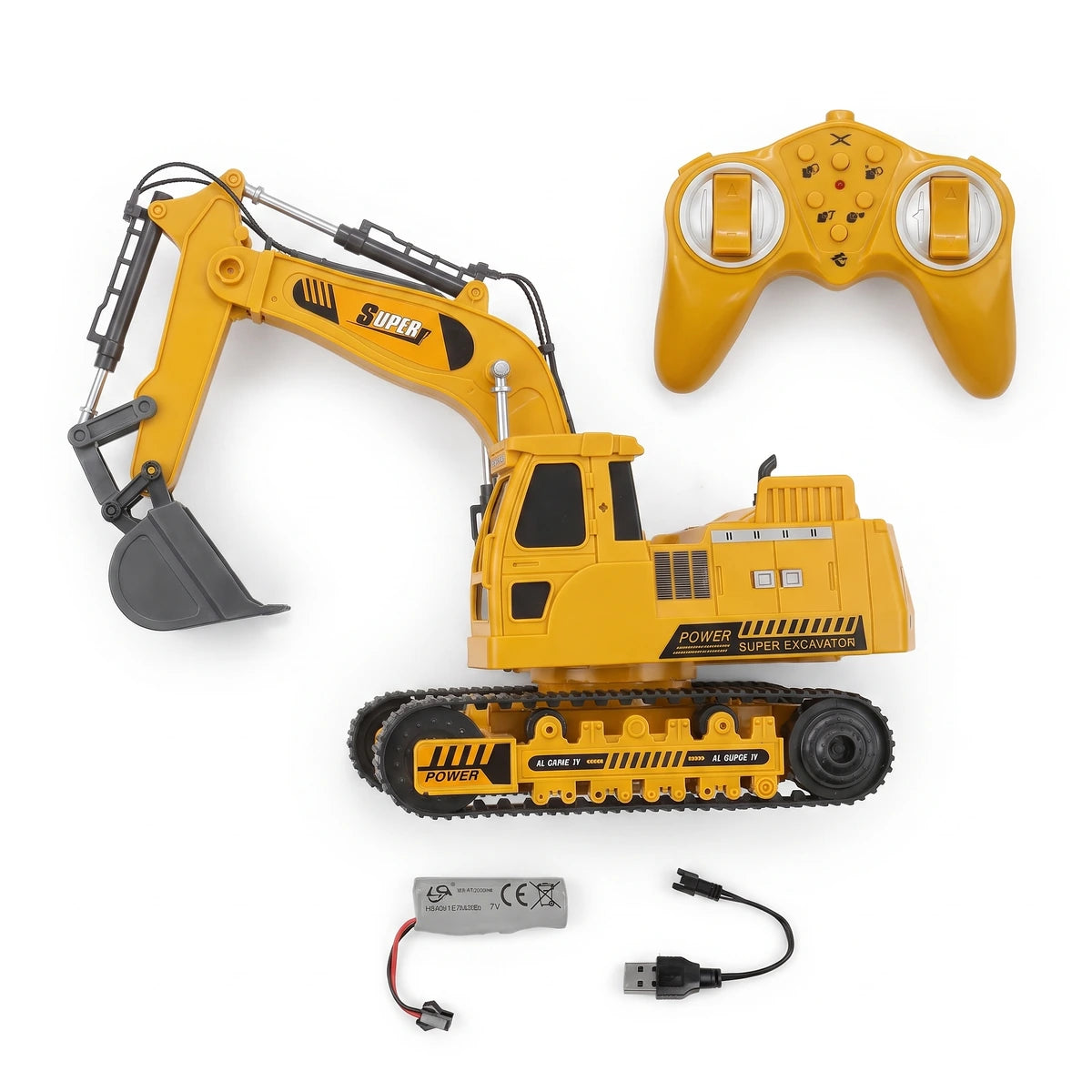 Excavadora A Control Remoto