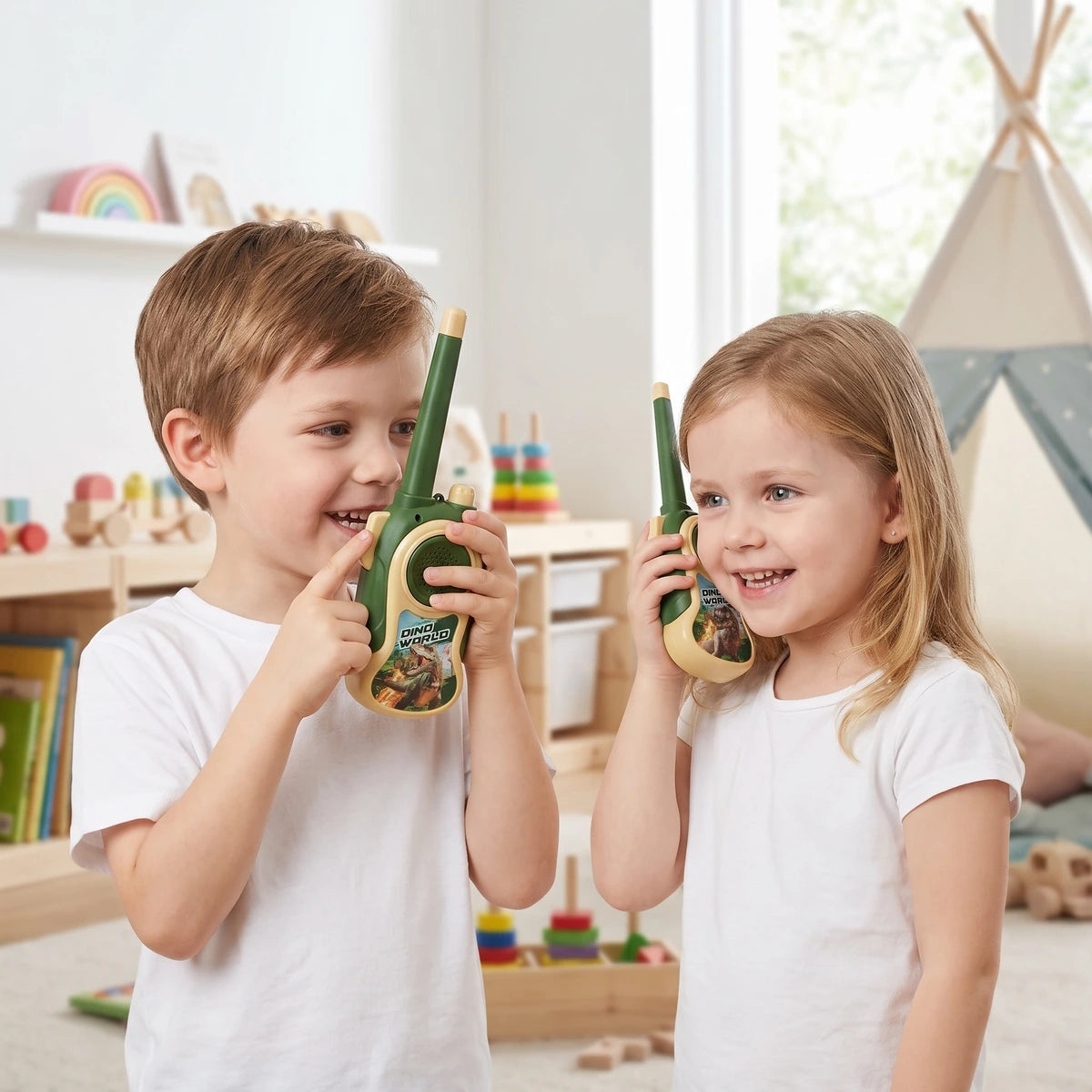 Walkie Talkie Dinosaurio