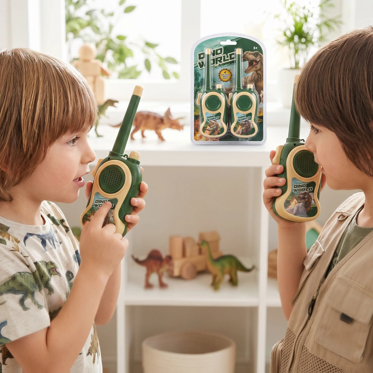 Walkie Talkie Dinosaurio