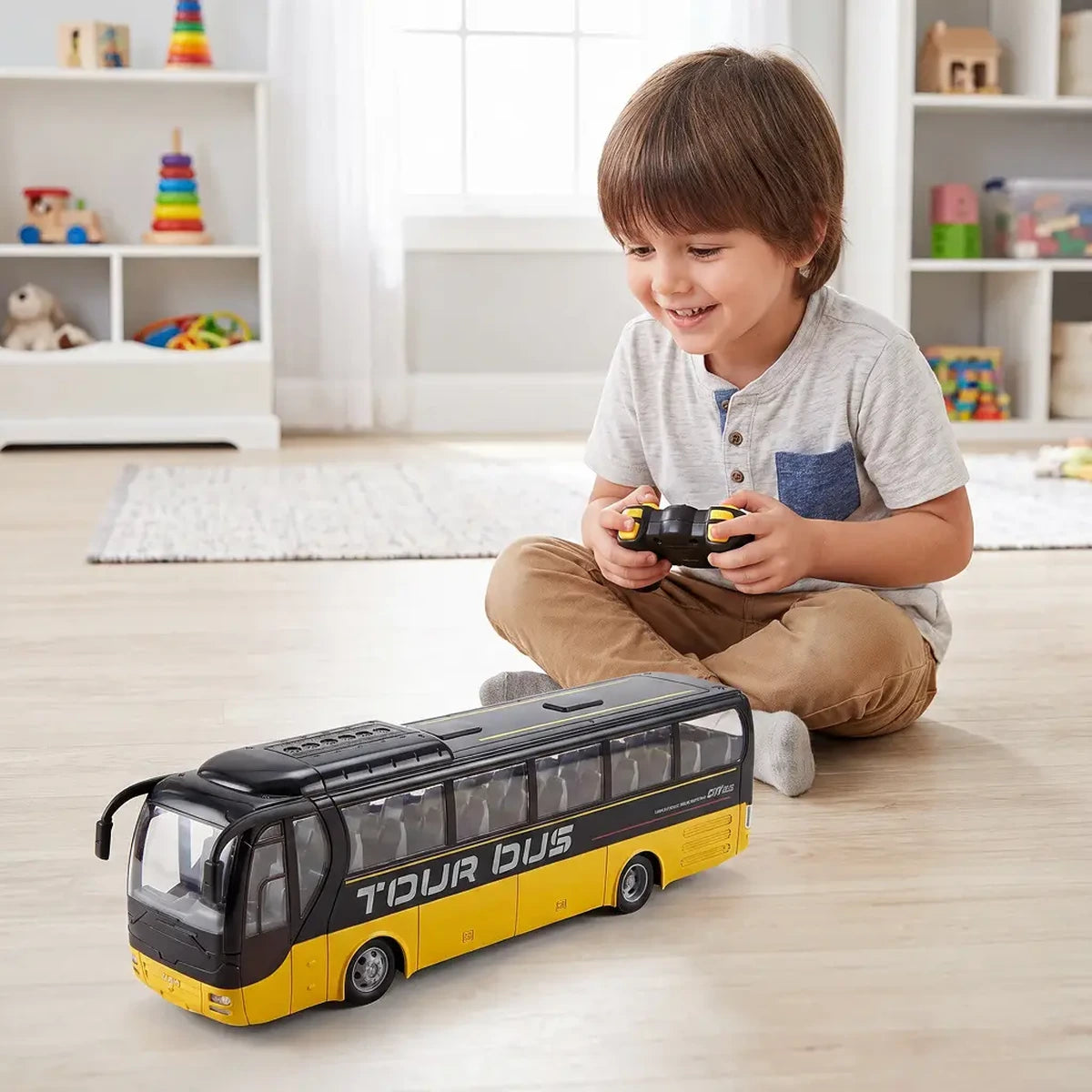 Bus A Control Remoto Para Niño