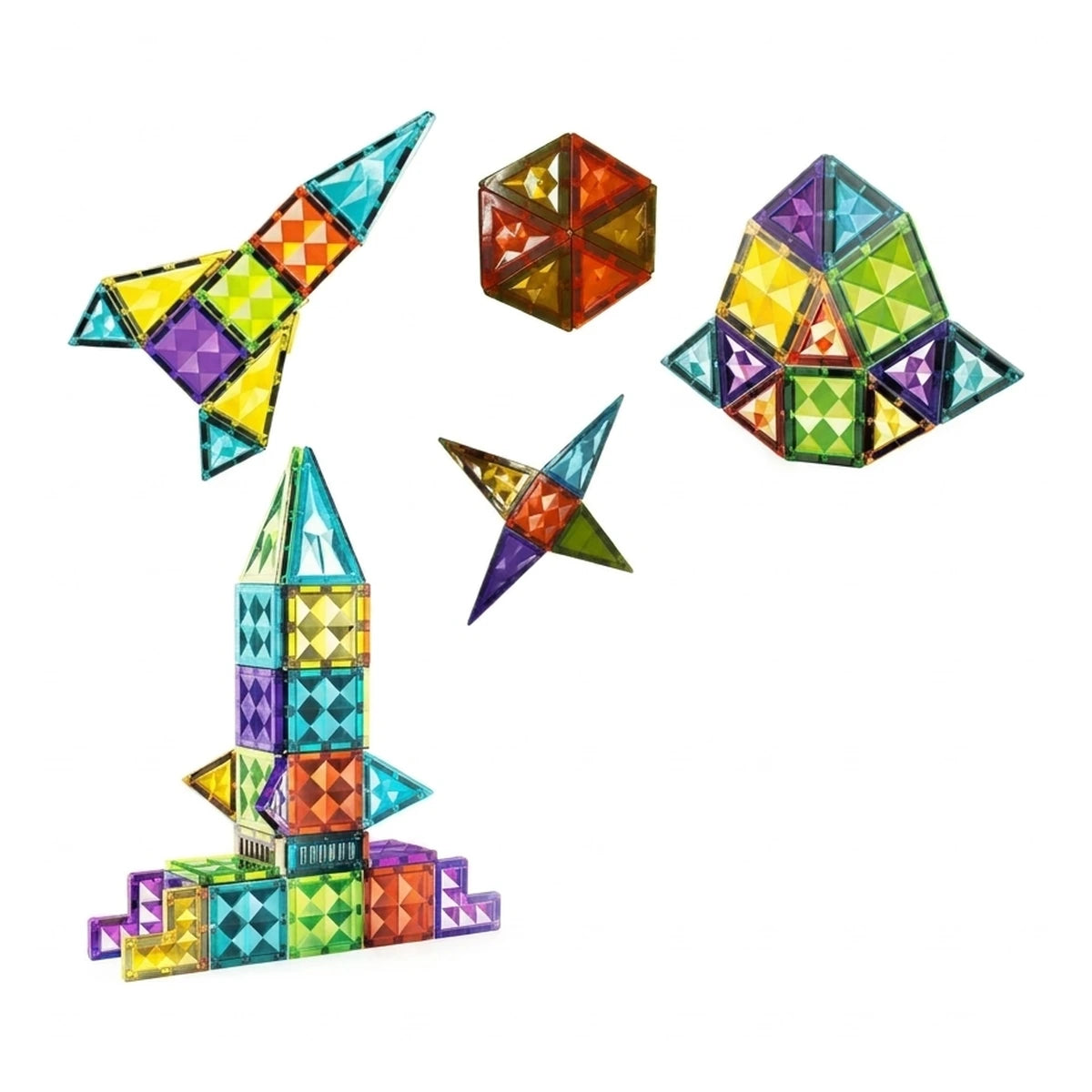 Bloques Magneticos 52 Piezas