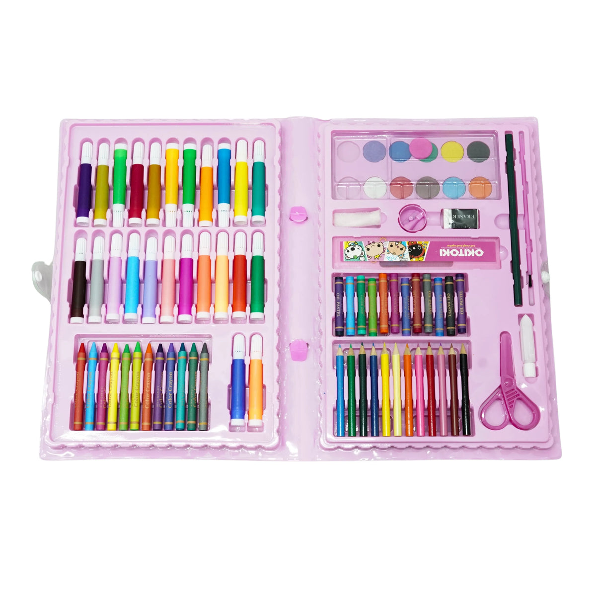 Set Arte Por 86 Piezas Para Niñas Y Niños