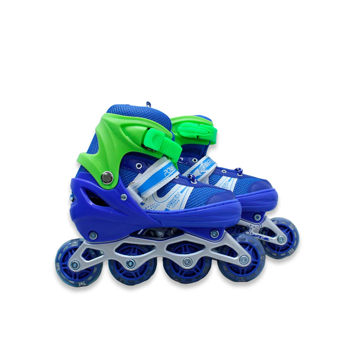 Patines Ajustables Para Niños Con Kit De Protección 4 Llantas Y Línea