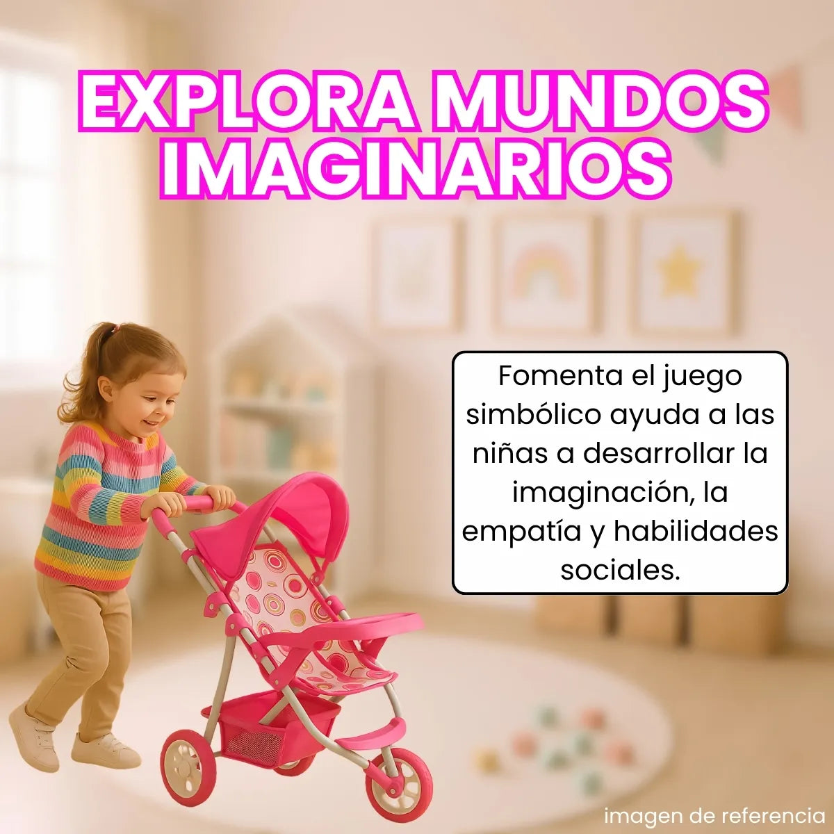 Coche Fino para muñecas
