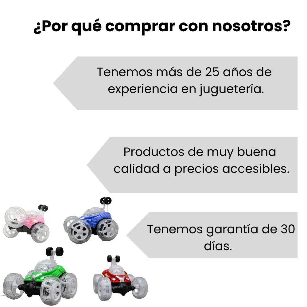 Carro Loco Para Niñas Y Niños Con Luces Y Sonidos