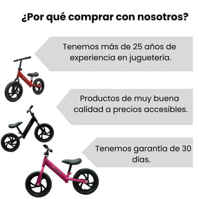 Bicicleta Sin Pedales De Impulso Aprendizaje Para Niñas