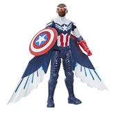 Figura Avengers Titan Hero Series Falcon Y Capitán América F2075