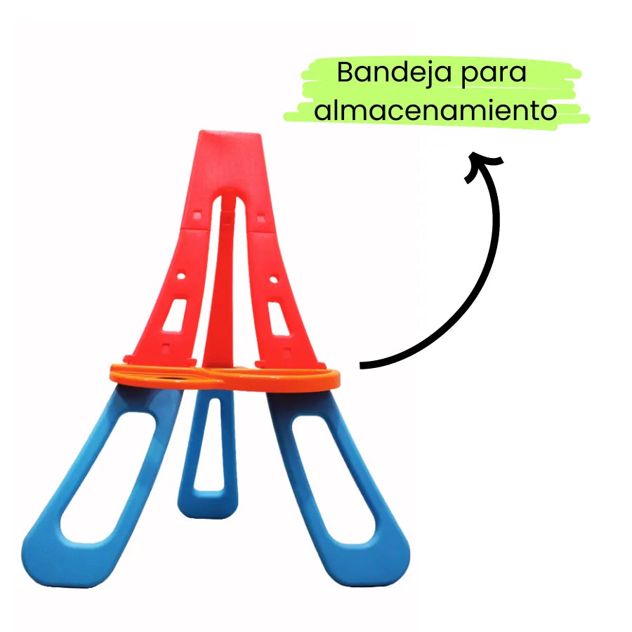 Tablero Doble Para Niñas Y Niños Con Accesorios