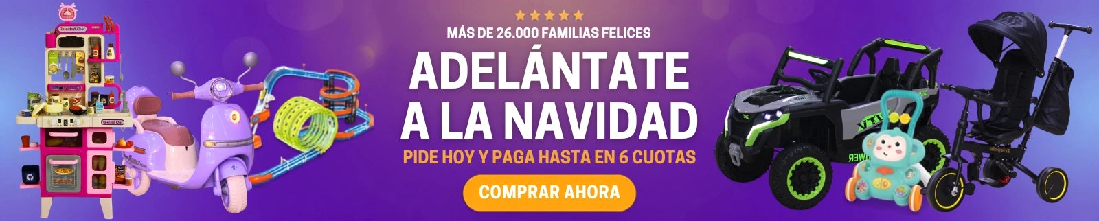 Adelántate a la Navidad en Mundo Mágico: juguetes con envío a todo el país y hasta 6 cuotas para pagar